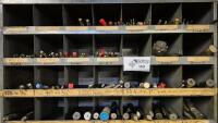 Large Bin Rack With Assorted Milling Cutters And Tooling - 4