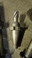 Lot Of NMTB-40 Horizontal Milling Arbors And Shell End-Mill Holders With Cutters - 5