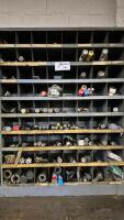 Large Bin Rack With Assorted Milling Cutters And Tooling - 2
