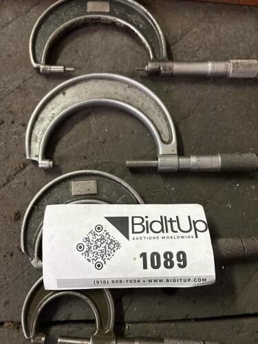 Lot of Small Outside Micrometers