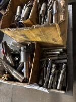 Lot of Assorted HSS End Mills, Taps and Cutting Tools - 4