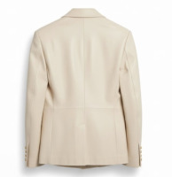 Gucci ivory leather jacket - 2