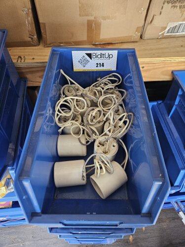 Lot of Ceramic Light Bulb Sockets