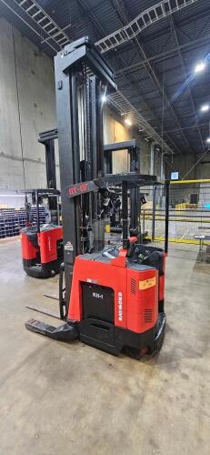 Raymond 740-RF5TT-A Electric Stand-Up Reach Forklift