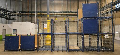 Lot of (14) Titan-Rack Fabric Racks