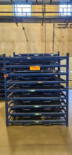 Lot of (49) Titan-Rack Fabric Racks