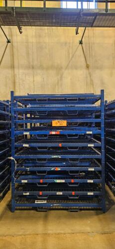 Lot of (30) Titan-Rack Fabric Racks
