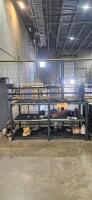 Steel Frame Rack, w/ Mounted Dayton 3 Ton Arbor Press