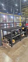 Steel Frame Rack, w/ Mounted Dayton 3 Ton Arbor Press - 2