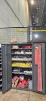 Lot of Assorted Mechanical Hardware, w/ (2) 2-Door Cabinets - 6