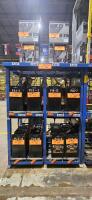 Sackett Material Handling 2-level Battery Stands