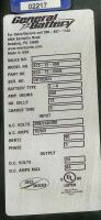 The General SC3-12-550 Classic Control Forklift Battery Charger - 2