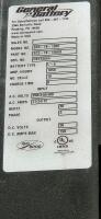 The General SC3-18-1050 Classic Control Forklift Battery Charger - 2