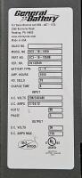 The General SC3-18-1050 Classic Control Forklift Battery Charger - 2