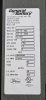 The General SC3-18-1050 Classic Control Forklift Battery Charger - 2