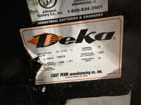 Deka 18-D125-17 Forklift Battery - 3