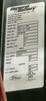 The General SC3-12-550 Classic Control Forklift Battery Charger - 2