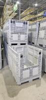 Lot of (14) Plastic Gaylord Boxes - 2