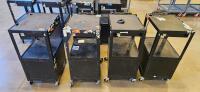 Lot of (4) Uline Portable Workstations - 3