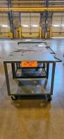 Lot of (4) Industrial Material Carts