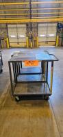 Lot of (3) Industrial Material Carts