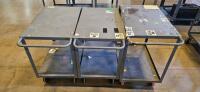 Lot of (3) Industrial Material Carts - 2