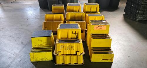 Lot of (15) Step Platforms