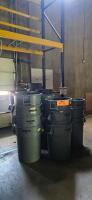 Lot of (32) Assorted Uline Brute Rubbermaid Trash Bins