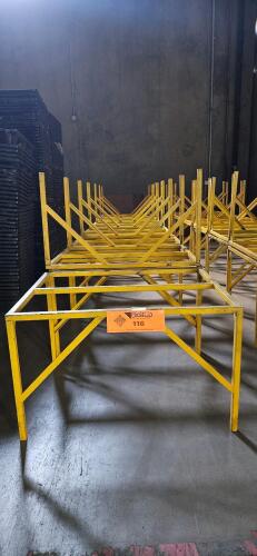 Lot of (13) Metal Platform Stands