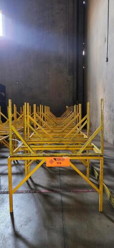 Lot of (16) Metal Platform Stands
