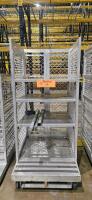 New Age Industrial Mobile Shelving Cart