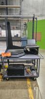 Quantronix CubiScan 100 Parcel Dimensioner w/ Mounted PC/Keyboard Stand