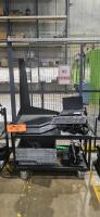 Quantronix CubiScan 100 Parcel Dimensioner w/ Mounted PC/Keyboard Stand