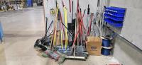 Lot of Assorted Hardware/Cleaning Supplies/ Cabinets - 2