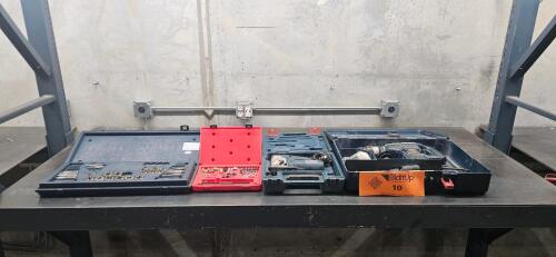 Lot of (2) Bosch Power Tools, w/ Piece Tap and Die Set