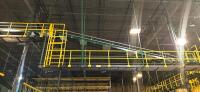 28" Roller/Belt-On Conveyor System, w/ Catwalk/Stair Platforms - 7