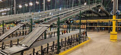 28" Roller Best Flex Lane Control Photo Conveyor