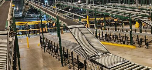 28" Roller Best Flex Lane Control Photo Conveyor