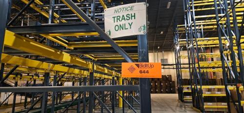 4 Level Gravity Flow Pallet Racking