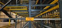 4 Level Gravity Flow Pallet Racking