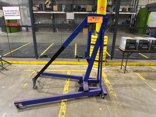 Westward 3ZC72K 1 Ton Hydraulic Engine Crane