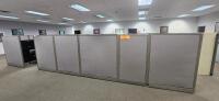 Lot of Cubicle Offices