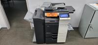 Konica Minolta Bizhub C368 Multifunction Printer, w/ Konica Minolta FS-534 Staple Finisher