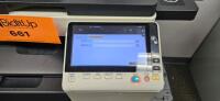 Konica Minolta Bizhub C368 Multifunction Printer, w/ Konica Minolta FS-534 Staple Finisher - 3