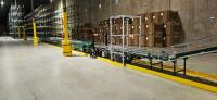 28&rdquo;/22&rdquo; Roller/Belt-On Incline Conveyor System - 2
