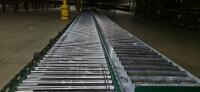 28&rdquo;/22&rdquo; Roller/Belt-On Incline Conveyor System - 3