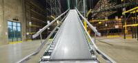 28&rdquo;/22&rdquo; Roller/Belt-On Incline Conveyor System - 4