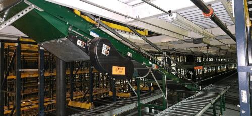 Belt-On Incline Conveyor, w/ Gate Limit Switch