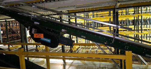 Belt-On Incline Conveyor, w/ Gate Limit Switch