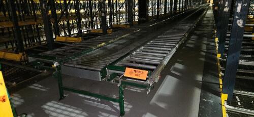 28&rdquo; Roller Conveyor System